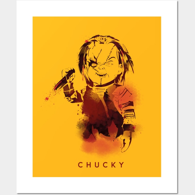 Chucky Wall Art by Colodesign